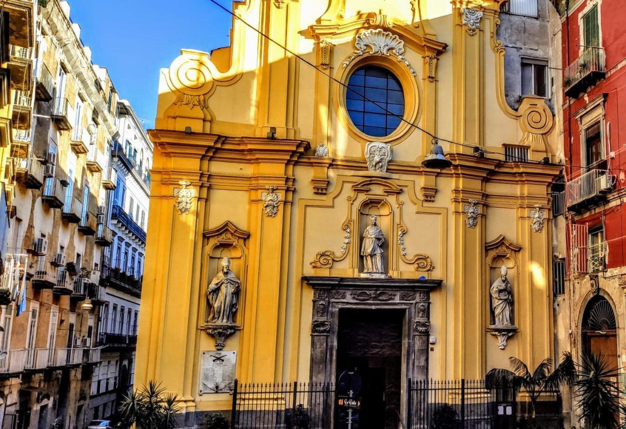 Appartamento Napoli Pop Chiaia Esterno foto